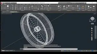 how to use revolve command in auto cadd