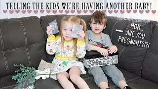 Telling The Kids We're Having ANOTHER Baby!