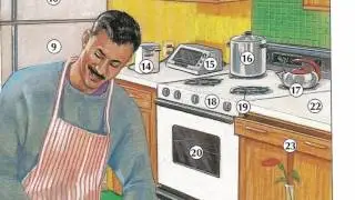 Oxford dictionary | Lesson 28: A Kitchen | Learn English | Oxford picture dictionary