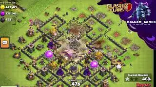 How to 3 Star TH 9 Base || th8 vs th9 attack strategy 3 star #3starstrategy