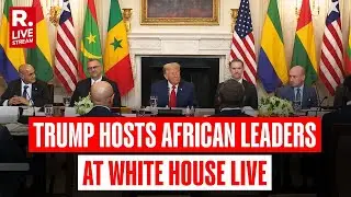 U.S President Trump Hosts West African Leaders Amid U.S. Aid Cuts | White House Multilateral Lunch