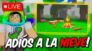 🔴La NIEVE SE VA en 99 NOCHES en el BOSQUE ROBLOX!