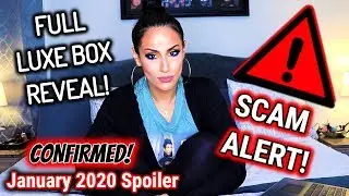 Boxyluxe Full Box Reveal | NEW Confirmed January 2020 Boxycharm Premium Spoilers | SCAM ALERT!