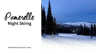 Pomerelle Night Skiing