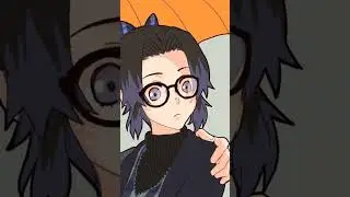 Demon slayer characters wearing glasses 😎#kny#anime #ytshortsvideo