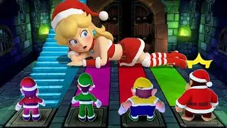 Mario Party 10 Minigames - Mario VS Luigi VS Wario VS Donkey Kong (Master Difficulty)