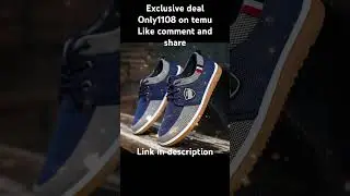 Men's Canvas Low Top Sneaker Lace-up Classic Casual Walking Shoes🎉 Exclusive deal[Rs.1,108]👉 item
