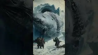 GIANT Whale Frozen in Ice Cave 🐋❄️ #shorts