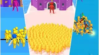 Join Clash| Count master Crowd Runners 3D| Join  Strike |THREE MOBILE GAME