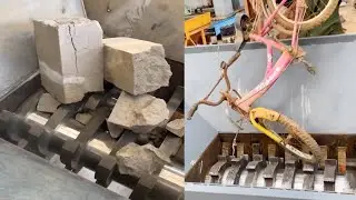 Bricks VS Crusher | Satisfying Shredder Videos | Gotest #33