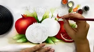 COMO PINTAR ROMÃ EM TECIDO- CAFÉ COM ARTE #104