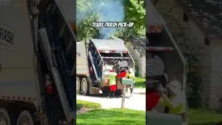 Florida vs Texas trash pick-up #shorts #trash