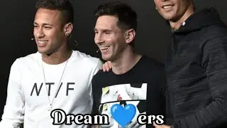 &bull;RonaldoX Messi X Neymar&bull;&bull;Dreamers&bull;💙#ronaldo#neymar#messi#fifa22#qatar2022#dreamersjungkook