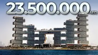 Inside Dubai's Royal Atlantis 2-Bedroom Apartment with FULL sea Views