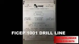 Ficep Drill Line 1001