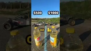 $10 vs $1000 rc tug of war on oil #rctest #oil battle #rcfun#rc challenge #geekgamerkeyboarymouse