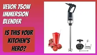 REVIEW (2025): VEVOR 750W Immersion Blender. Features