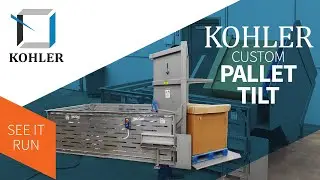 Swap Pallets without Unloading: Kohler Industries Pallet Tilt
