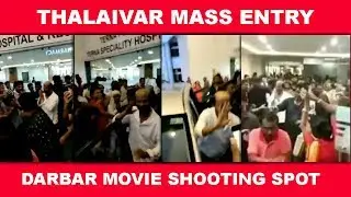 Darbar Movie Shooting Spot | Leaked Video | US Tamil HD