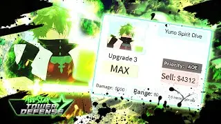 6 Star Yuno (Lucky Green) All Star Tower Defense (Fanmade)