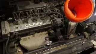 How to check automatic transmission oil level Toyota Corolla VVT-i engine