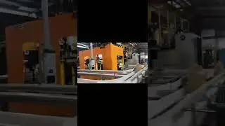 Automated multi-layer co-extrusion line,