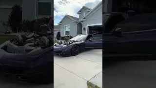 No music no hashtags just a chopping twin turbo Ls in the wild