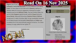 Angron (No AI) - 16 November 2025