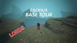 Exodus base tour Lost Island mushroom cave #LORDS