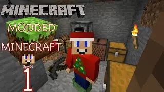 PERFECT START: Super Modded Minecraft with Jpw03 Episode 1!