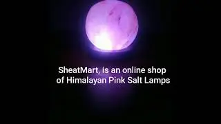 Ball Shaped Himalayan Pink Salt Lamps 🏮🏮🏮 SheatMart