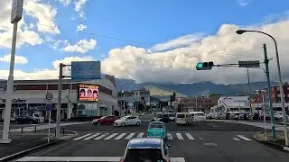 Japan Kyushu Beppu Coastal Drive, Beppu~Kunimi (일본 큐슈 벳푸 해안도로 드라이브, 벳푸~구니미)