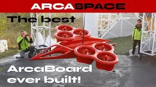 The testing program for the ArcaBoard 2 has started! #ArcaBoard #ArcaFashion #ArcaSpace #eVTOL