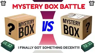 MYSTERY BOX BATTLE - I FINALLY GET SOMETHING GOOD!