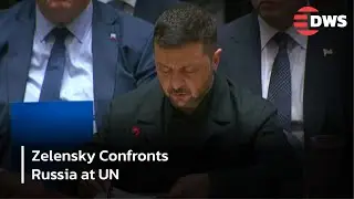 JUST IN: Ukraine&rsquo;s President Confronts Russia at UN Security Council | AC1F