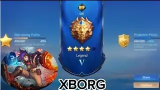 XBORG TRIPLE KILL in RankG (gg😲 #mobilelegends #mlbb #trending #tutorial #amazing #viral #highlights