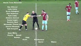 March Town Res  8  Fulbourn Institute  1  (Match Highlights)  29/01/2022