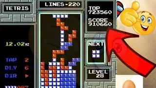 NES tetris - 910k
