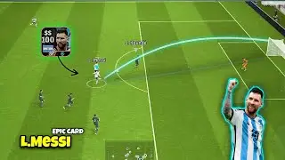 L.Messi NEW epic card review - efootball 2024 mobile