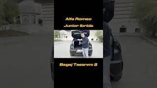 Alfa Romeo Junior Ibrida Bagaj Tasarımı 2