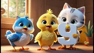 Seven Baby Chicks Say A to Z | Fun ABC Song for Kids | Chick Nursery Rhyme