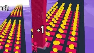 🅾️ Stack Colors: All levels gameplay - Android iOS (Level 6-17) Walkthrough best games!