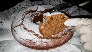 Bizcochon de Gofio y Harina de almendras