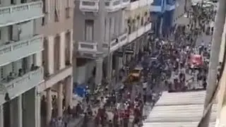 Mass Protests In Cuba Against the  Communist Dictatorship