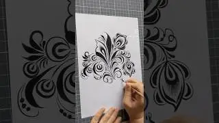 #idv_proccess #lukinastudio #squierrel #brush #khokhloma