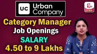 Urban Company Latest Job Openings | Category Manager Jobs In Urban Company | @SumanTV Jobs