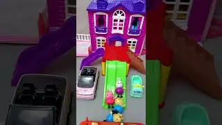 Satisfying with Unboxing & Review Car Picking Up Peppa Pig #asmr #unboxing #peppapig #toyhouse