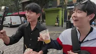 QDK Exploring Central London: Street Interviews, Vegan Protest & Karen Drama&rdquo;