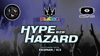 South West Four Festival - 2017 - Hype B2B Hazard - Eksman & IC3 - PLAYAZ - SW4 - 360 / VR