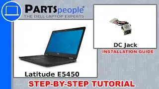Dell Latitude E5450 DC Jack Replacement Video Tutorial